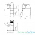Silla socorrista H-1000 multiusos