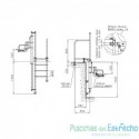 Elevador Hidráulico Astralpool L-1000 completo