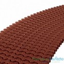 Módulo rejilla transversal marrón para curvas Astralpool 35/195 mm