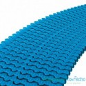 Módulo rejilla transversal azul celeste para curvas Astralpool 35/295 mm