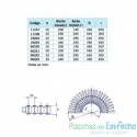 Módulo rejilla transversal marfil para curvas Astralpool 35/335 mm