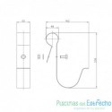 Soporte salvavidas para silla socorrista