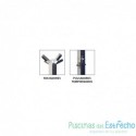 Ducha piscina AstralPool temporizada 4 rociadores