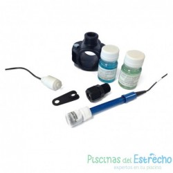 Kit electrodo de pH con sonda para Exactus