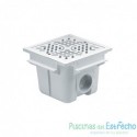 Sumidero cuadrado 2" para piscina