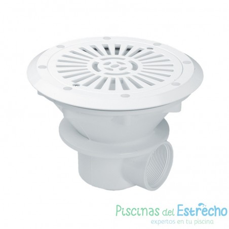 Sumidero redondo 2" para piscina de liner