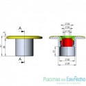 Boquilla impulsión Multiflow Para Piscina De Hormigón d.50 y d.63 PN.6