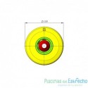 Boquilla impulsión Multiflow Para Piscina De Hormigón d.50 y d.63 PN.6