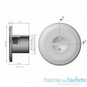 Boquilla aspiración para piscina de hormigón (tubo d.50 y d.63)PN.6