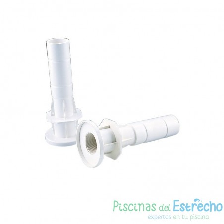 Pasamuros 2'' rosca macho y liso interior D. 50 mm