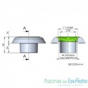 Boquilla Aspiración Para Piscina De Hormigón (tubo d.50 PN.10)