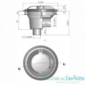 Sumidero circular D. 200 con rejilla antivortex