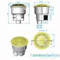 Sumidero circular NORM con rejilla antivortex