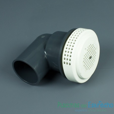 Rejilla sumidero 2" para spa ABS blanco