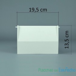 Recambio Astralpool Skimmer Compuerta, flotador y bisagra (19,2 x 13 cm)