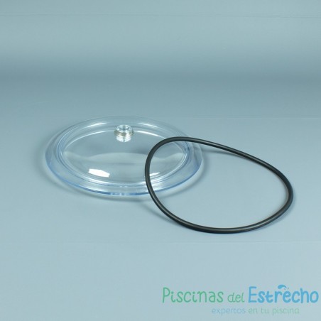 Tapa transparente + anillo y junta