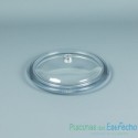 Tapa transparente + anillo y junta