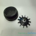 Recambio bomba Astralpool Conjunto tapa + ventilador 0,75 CV - 1 CV