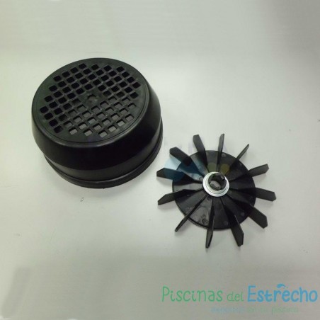 Recambio bomba Astralpool Conjunto tapa + ventilador 0,75 CV - 1 CV