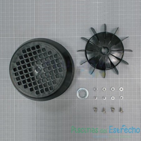 Recambio bomba Astralpool Conjunto ventilador + tapa Victoria Plus Silent 1/2 CV - 3/4 CV - 1 CV