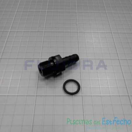 Recambio dosificador Astralpool Válvula vitón con adaptador
