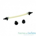 Recambio bomba dosificadora Astralpool Tubo peristáltico santopreno 4x7 cm