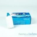 Floculante cartuchos CTX 43 en 1 kg.
