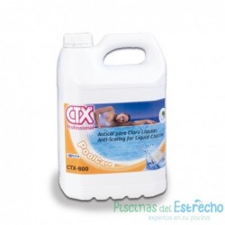 Inhibidor de la corrosión cloro líquido CTX 800 en 5 litros