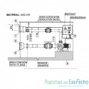 Equipo natación contracorriente Astralpool Advance N.D