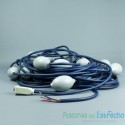 Recambio limpiafondos Zodiac Cable gris completo 17 m