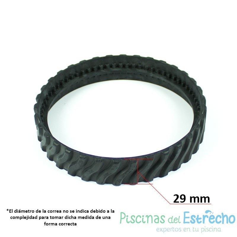 Recambio limpiafondos Zodiac Correa oruga tracción dentada