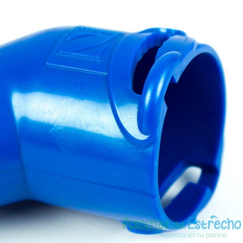 Recambio limpiafondos Zodiac Codo conector accesorio 45º con Twist Lock
