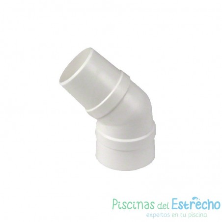 Recambio limpiafondos Zodiac Codo conector 45º