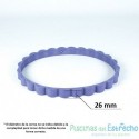Recambio limpiafondos Zodiac Correa oruga violeta