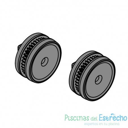 Recambio limpiafondos Zodiac Ruedas delanteras completas (2 unidades)