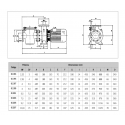 Bombas centrifugas Astralpool Aral C-3000