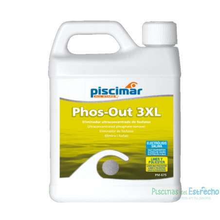 Algicida Piscimar PM-675 PHOS-OUT 3XL 0,5 L (0,8 Kg)