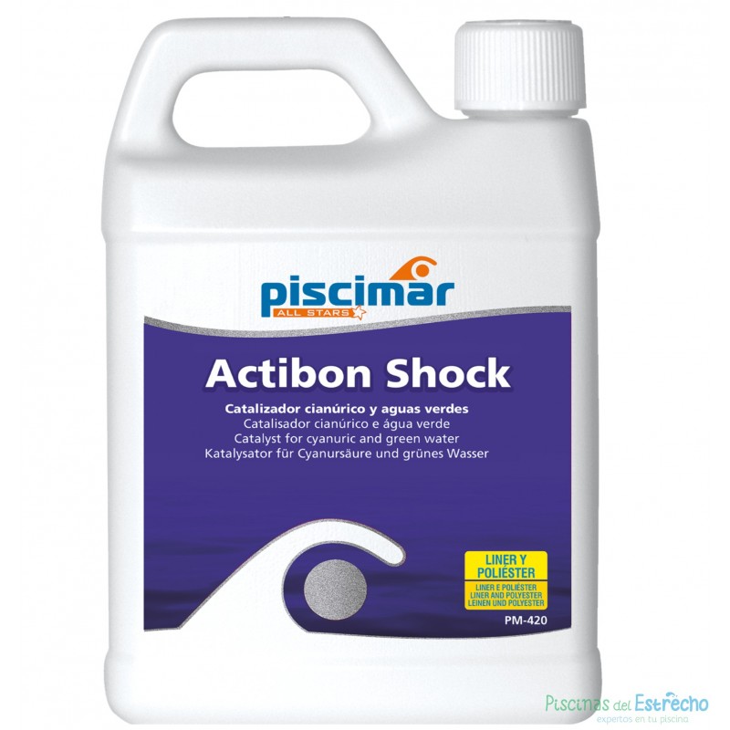 Algicida Piscimar PM-420 ACTIBON SHOCK 1L