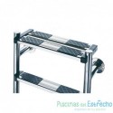 Escalera partida Astralpool parte inferior con peldaño de seguridad)