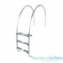 Escalera Astralpool para piscina con rebosadero