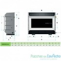 Deshumidificador piscinas Astralpool CDP LINE-2