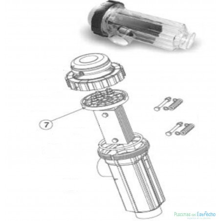 SOPORTE ELECTRODOS DT-7/12 / I-Saltio 12 R-015-05 DOM
