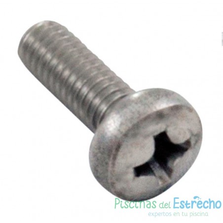 Recambio limpiafondos Zodiac Tornillo cabeza plana 6-18 7/8 tipo A