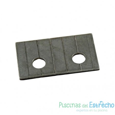Recambio limpiafondos Zodiac Placa eje para eje largo