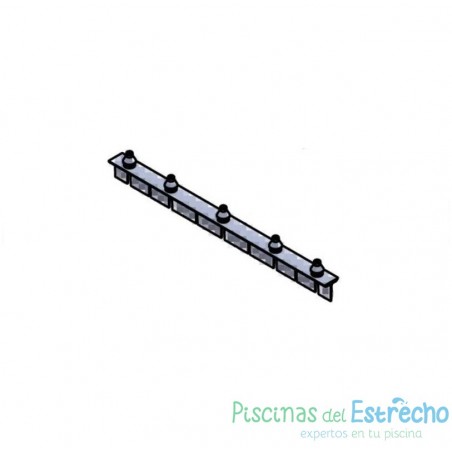 Recambio limpiafondos Zodiac Cepillos boca aspiración (5 unidades)