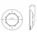 Foco LED Plano Luz blanca