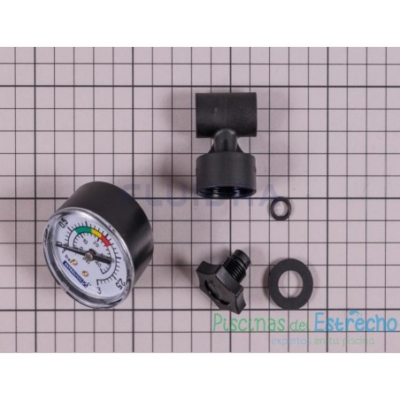 Manómetro 1/8" completo filtro Astralpool