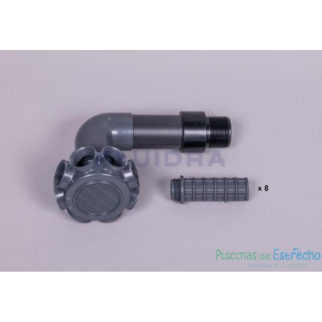 Conjunto colector de Ø350 para filtro Astralpool