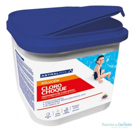AstralPool Cloro de choque tabletas