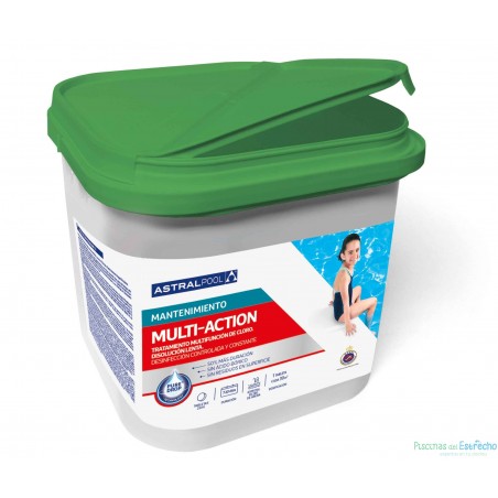 Multi acción en pastillas de 250 gramos Astralpool 0% Bórico